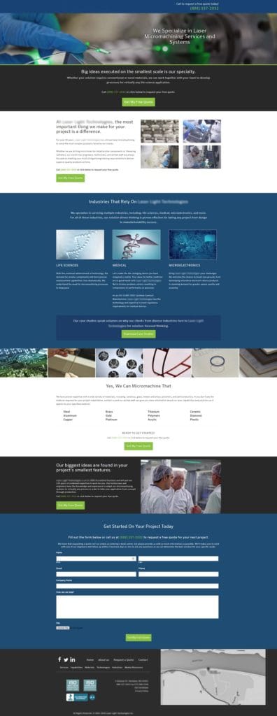 Landing Page Example #2