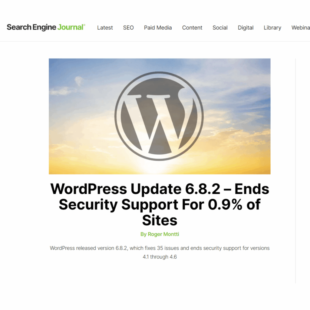 Search Engine Journal homepage