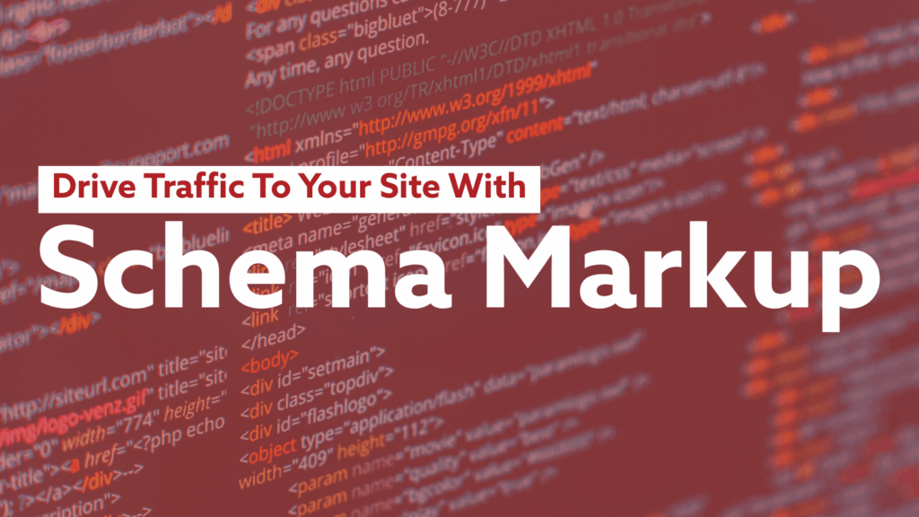 drive traffic to your site with schema markup