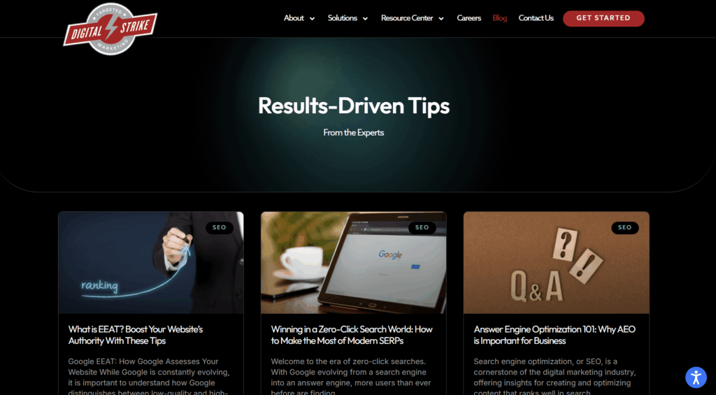 Digital Strike - Targed Marketing best SEO blog