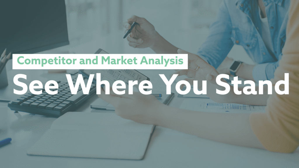 image of people conducting competitor analysis